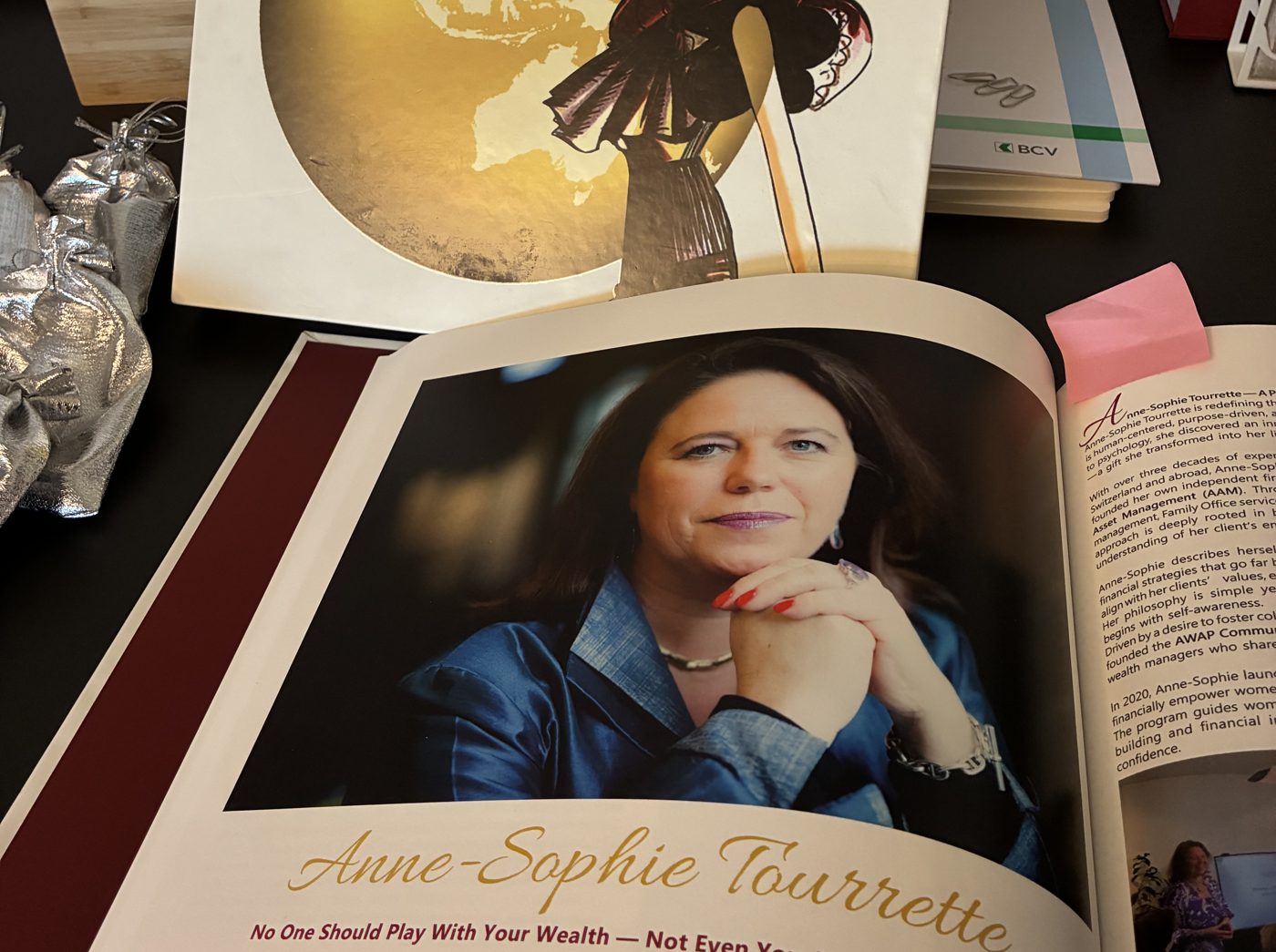 Anne-Sophie Tourrette, Global Awardee